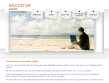 Tablet Screenshot of navidatum.com